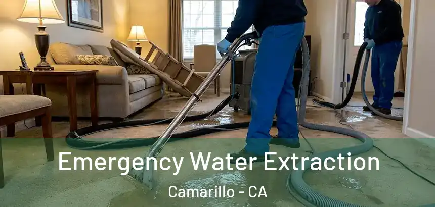  Emergency Water Extraction Camarillo - CA